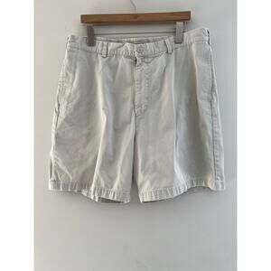 J. Crew 100% Cotton Casual Khaki Chino Shorts Size 38 SG